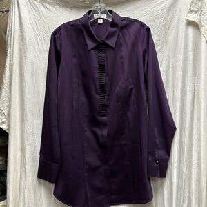 Beautiful Dark Purple Blouse